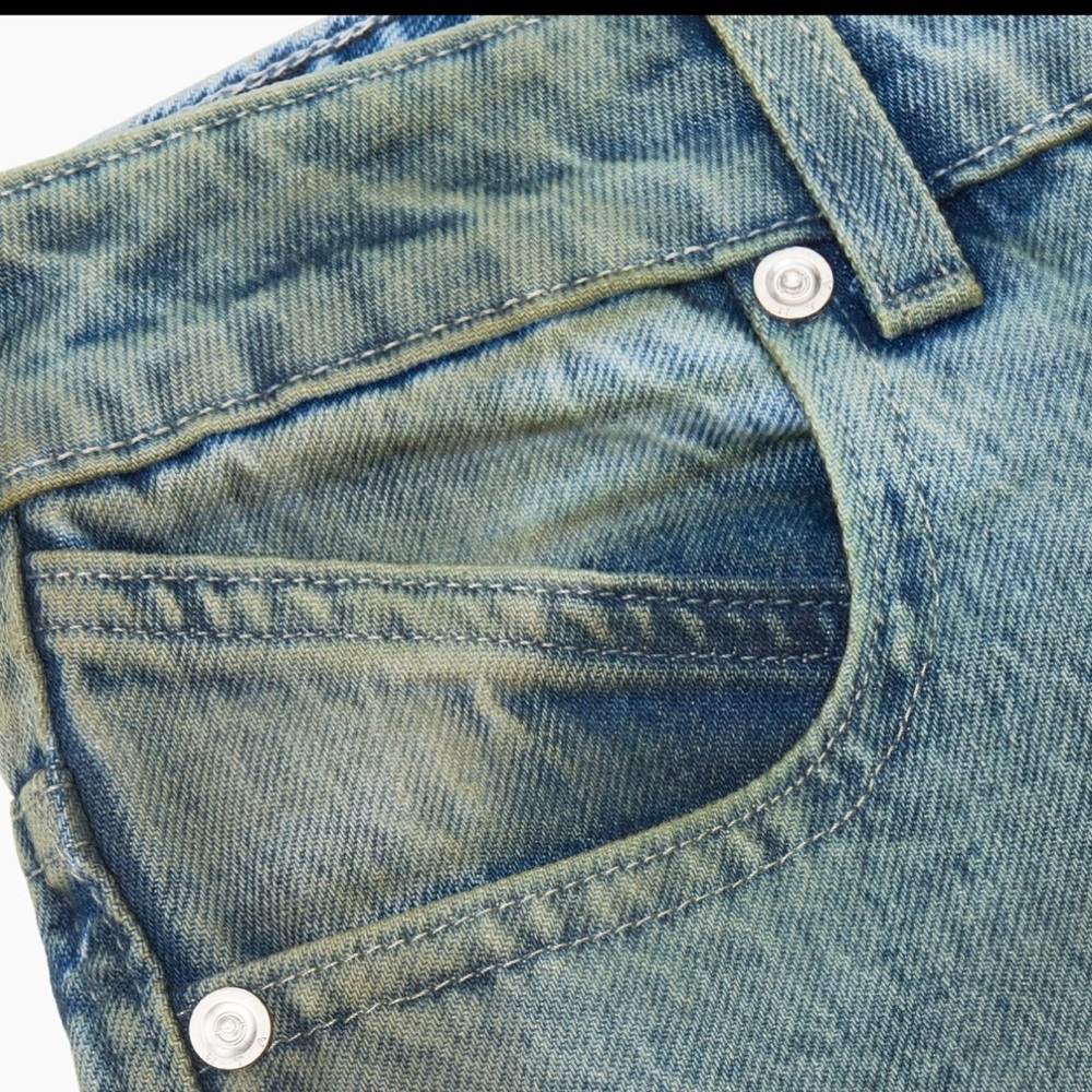 NWT RtA Wide-Leg Cargo Jeans Sz 27 - Picture 5 of 16